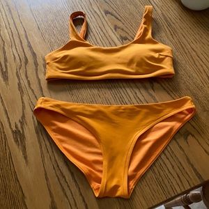 Athleta Women’s Orange Bikini.